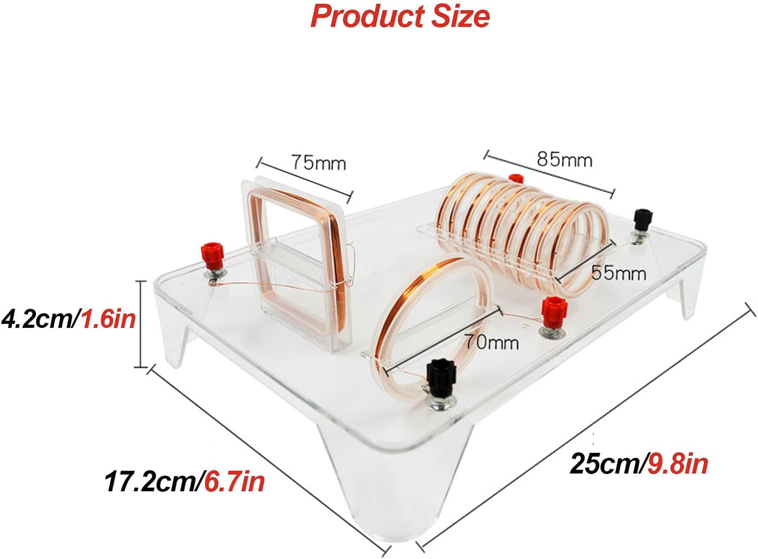Current Magnetic Field Demonstrator, Solenoid Middle School Physics Experiment Equipment Teaching Instrument, Current Magnetic Mechanical Field Demonstrator Teaching Apparatus