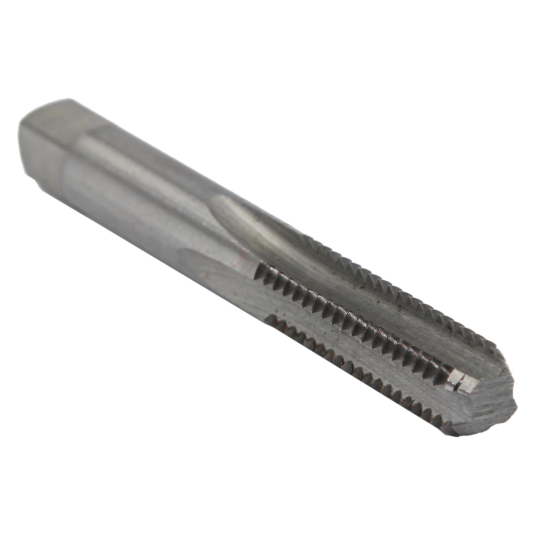 Drill America DWTB1/4-20 DWT Series Qualtech Carbon Steel Hand Threading Tap, Uncoated, Bright Finish, Round with Square End Shank, Bottoming Chamfer, 1/4"-20 UNC — view 24