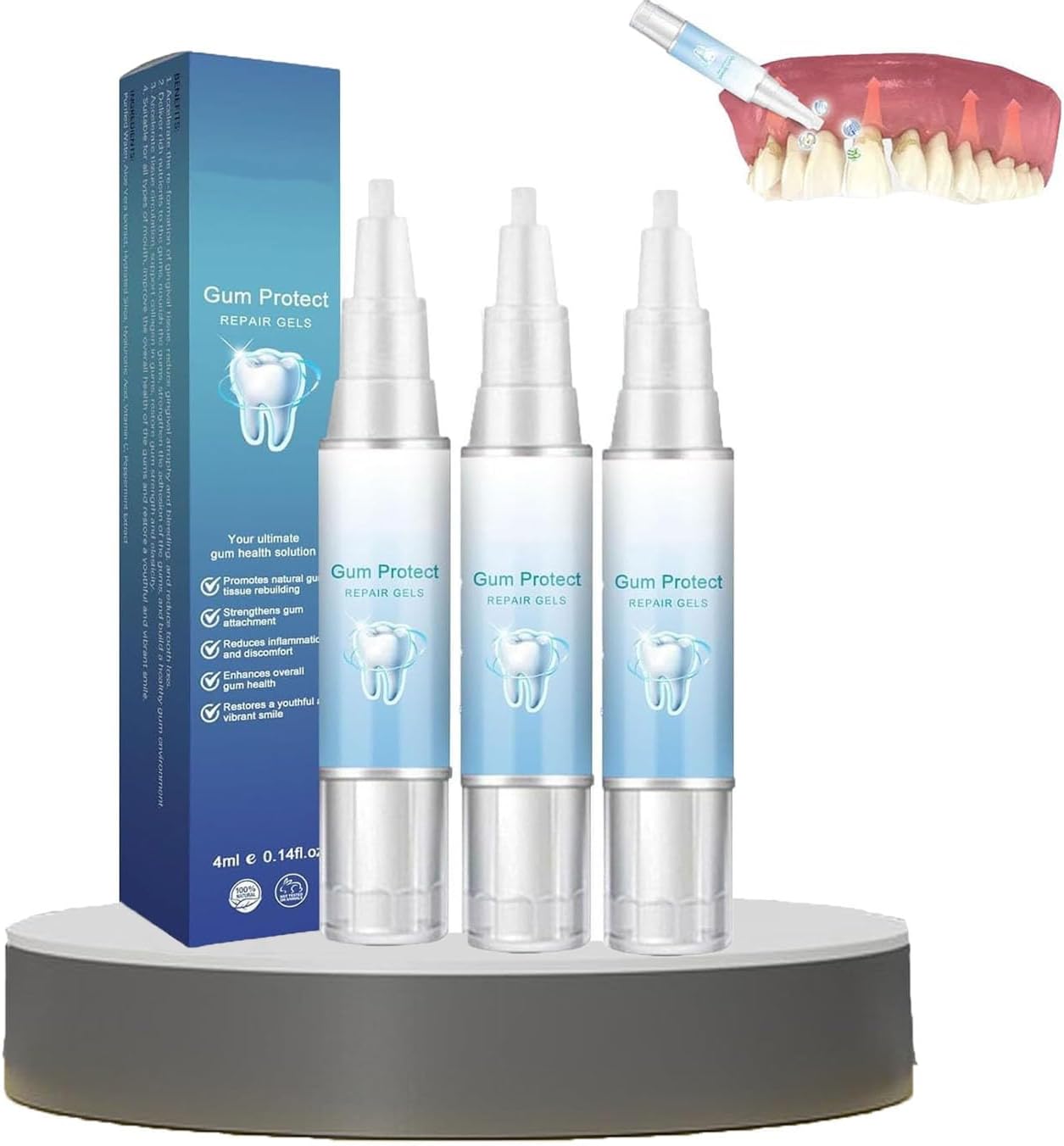 Neslemy™ Gum Shield Therapy Gel, Gum Shield Therapy Gel, Neslemy Gum