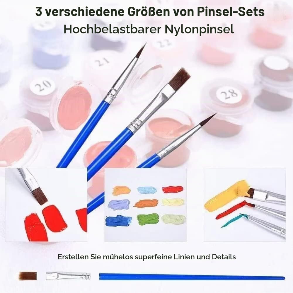 LORDOS Malen Nach Zahlen Set Erwachsene Kinder, Herr der Ringe Zimmer Deko Malen Nach Zahlen ab 7-14 Jahre Mädchen Jungen Geschenkideen Teenager Mädchen Jungs 50 x 60 cm