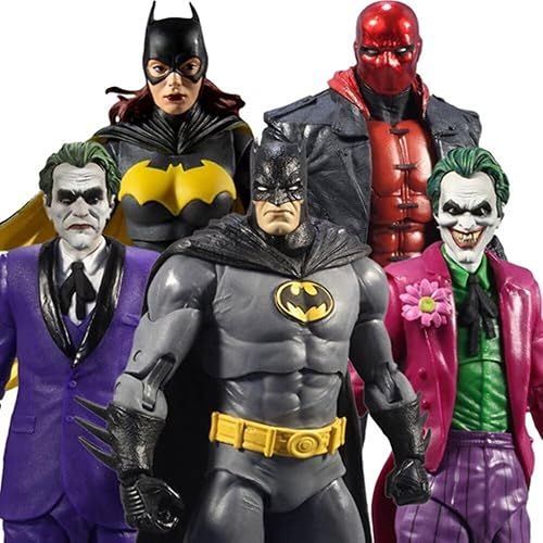 Miniatura 2 de McFarlane juguetes del multiverso DC Red Hood de Batman: Tres Jokers - Figura de acción de 7 pulgadas con accesorios