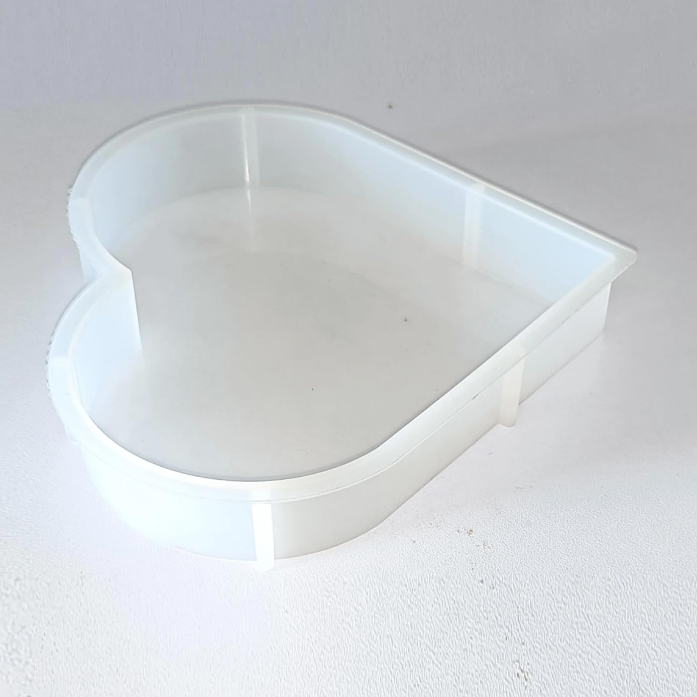 SS Art Land 8" Heart 50MM Deep Multipurpose Casting Silicone Mould DIY Epoxy Resin Flower Preservation Frame Art & Craft Mould - 1 PC