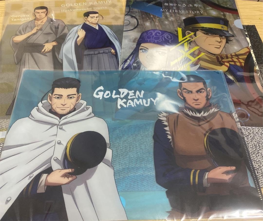 Amazon.co.jp: 尾形 谷垣 杉元 クリアファイル 東京アニメセンター 