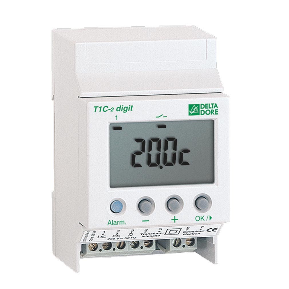 Delta Dore Thermostat modulaire tout ou rien T1C-2 DIGIT