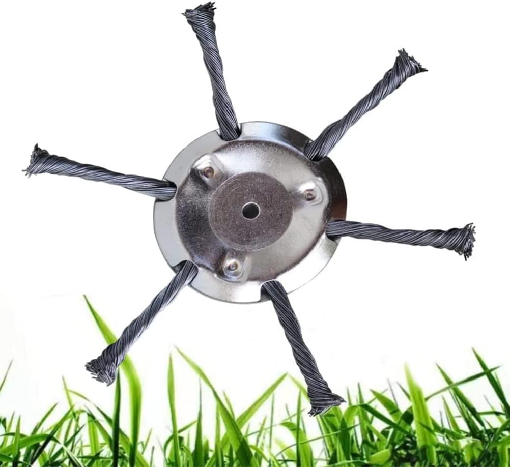 spier Steel Wire Strimmer Head Brush Cutter Wire Weed Blade for Garden Lawn Trimmer Head Lawn Mower Power Tool (3 or 6 Cutters) image 3