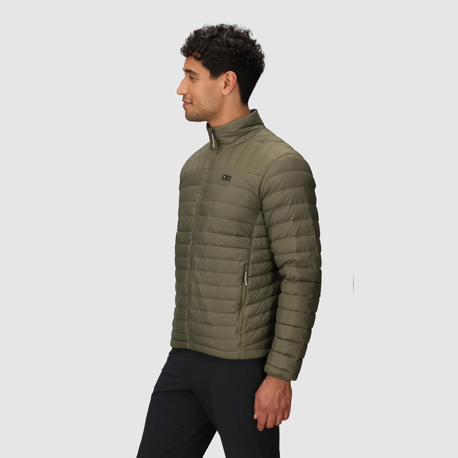 Outdoor Research Men's Transcendent Down Jacket | Water & Wind Resistant, Insulated, Lightweight, Standard Fit