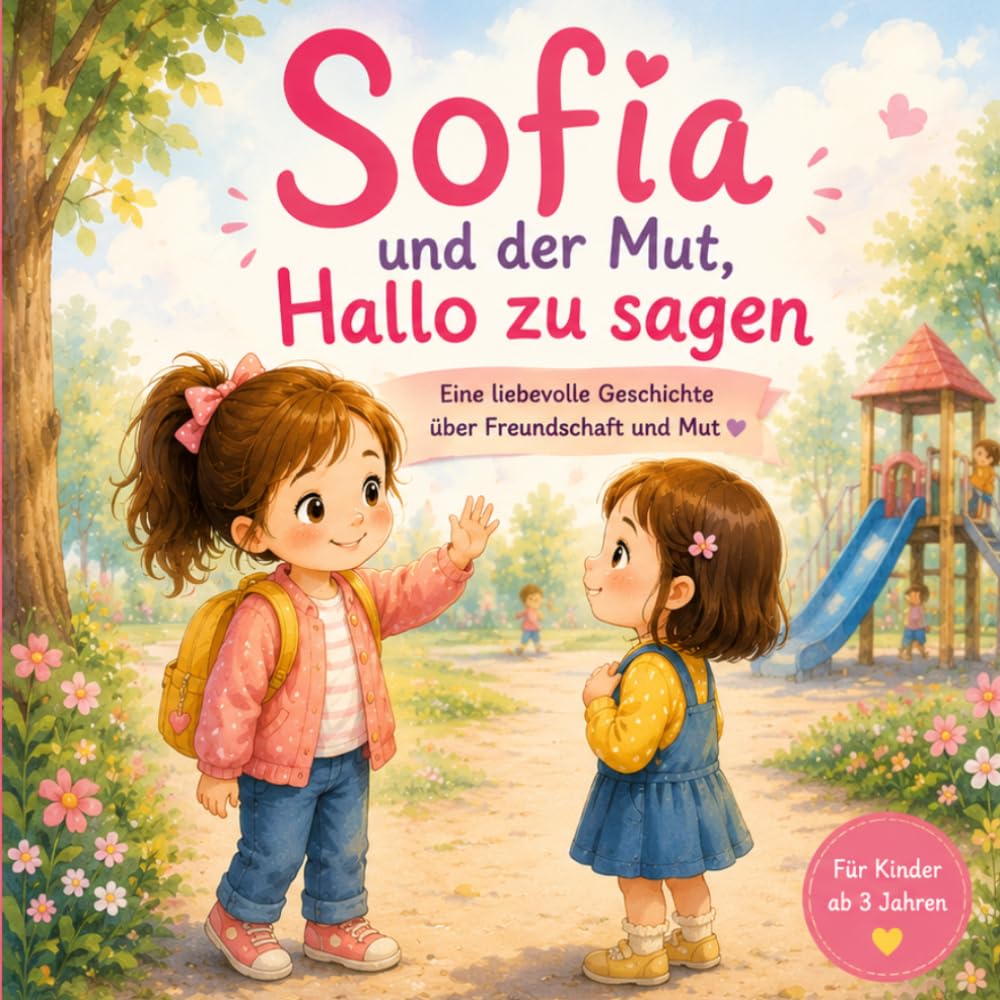 Sofia und der Mut, Hallo zu sagen: Eine liebevolle Geschichte über Freundschaft und Mut