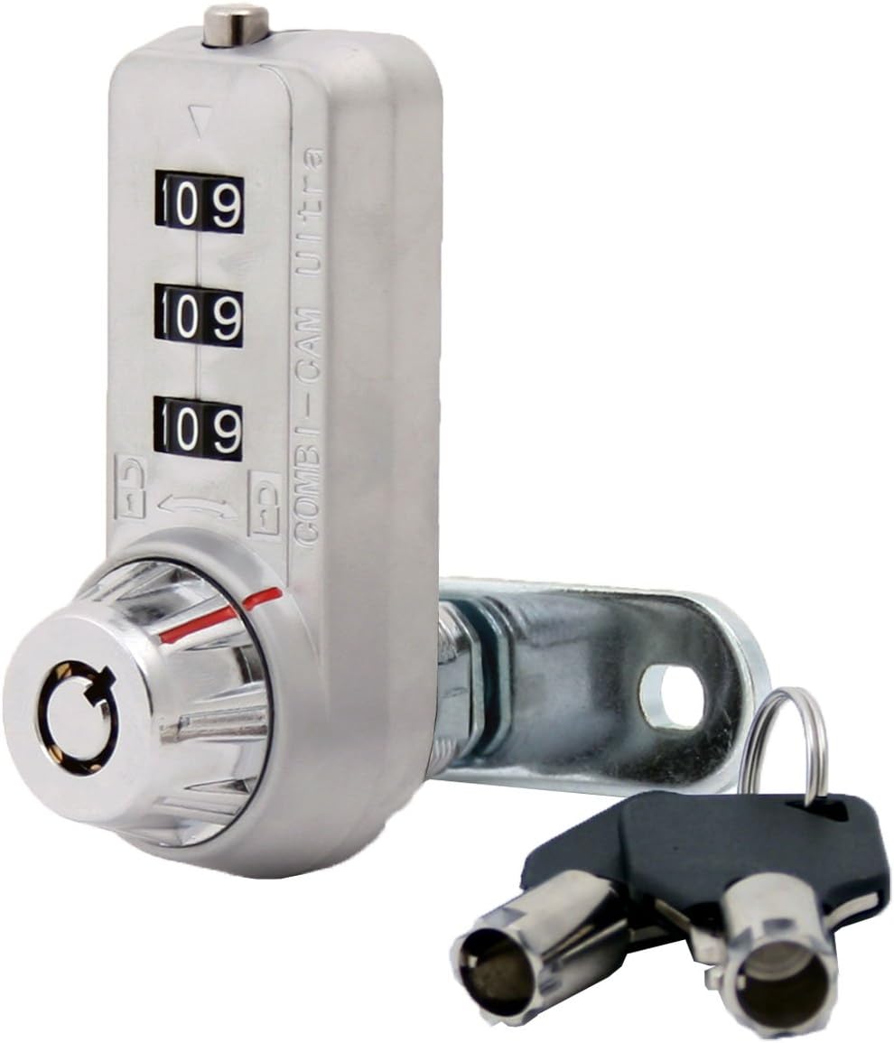 CombiCam Ultra 7440S & Keys, Combination Cam Lock with Master Key