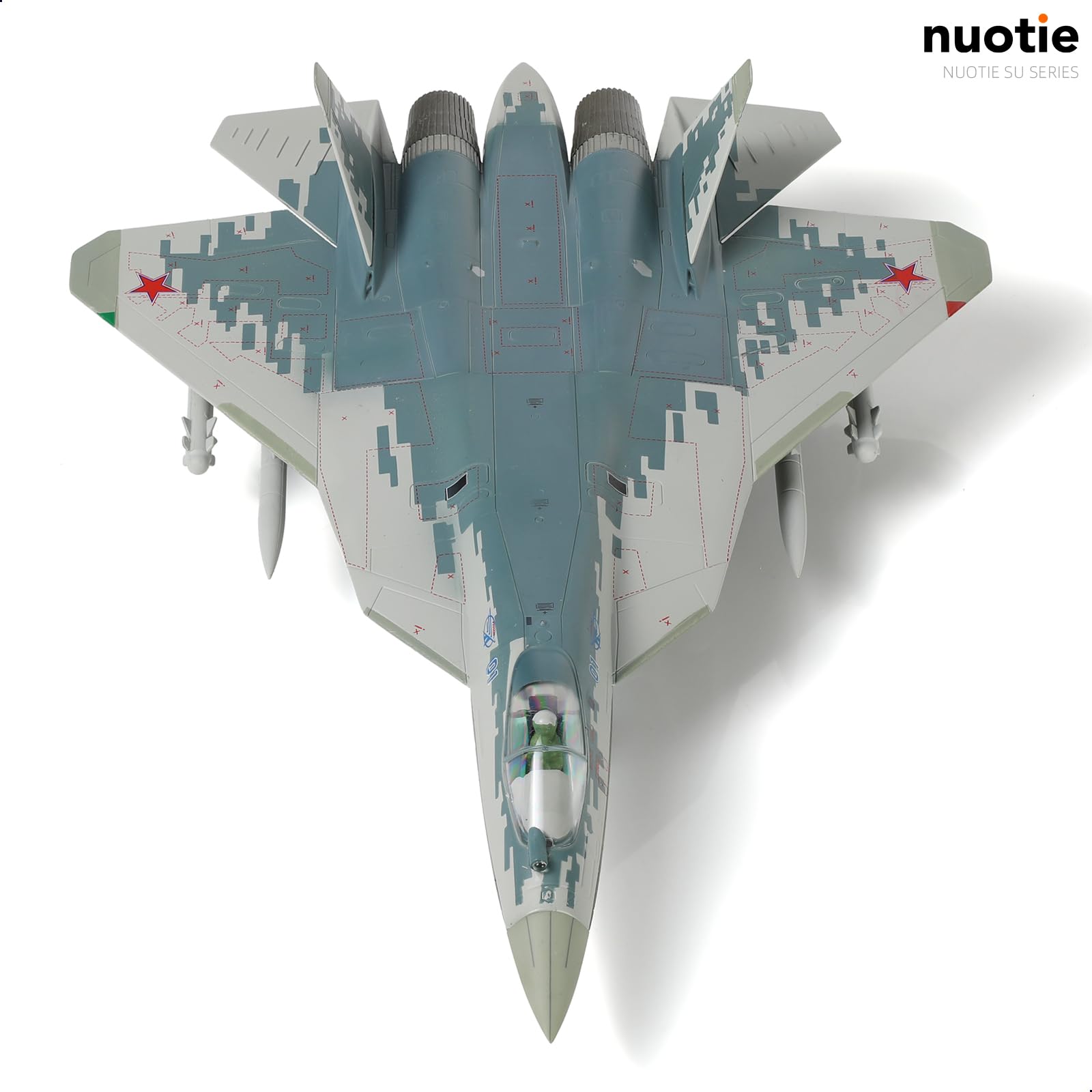 Amazon.com: NUOTIE 1/72 Sukhoi SU-57 Felon Fighter Aircraft Die