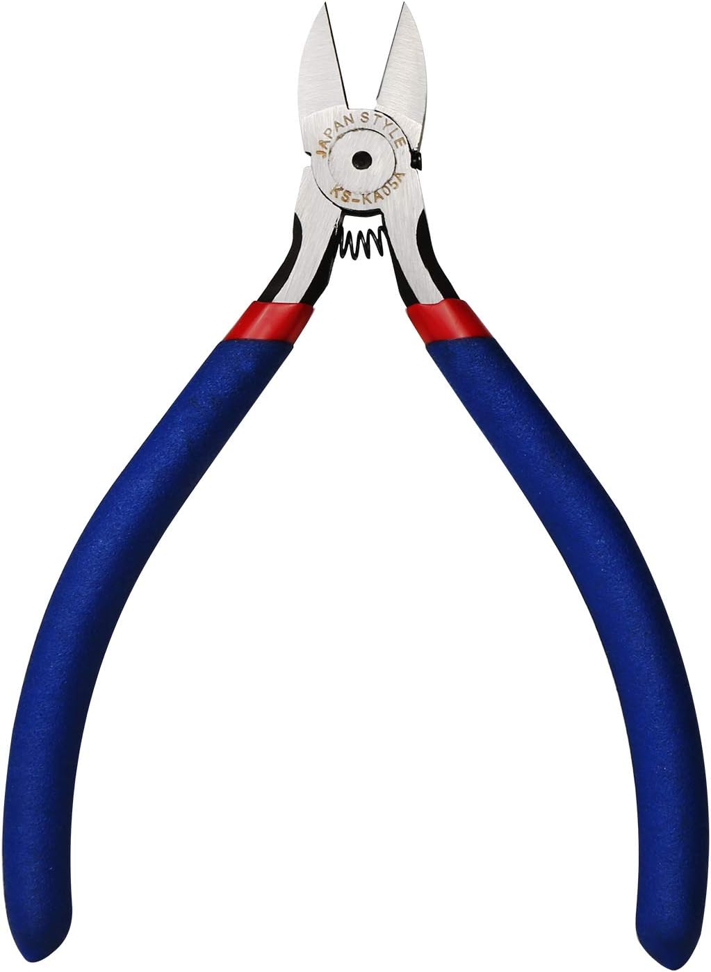 Wire Cutter Diagonal Cutting Pliers Micro Flush Cut Side Cutters 5 Inch