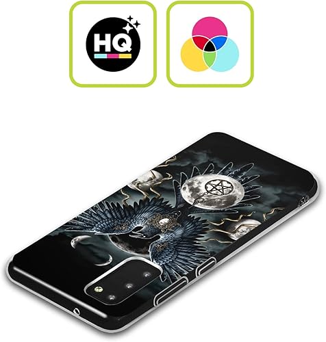 Miniatura 2 de Head Case Designs Officially Licensed Sarah Richter Gothic Black Raven Animals Soft Gel Case Compatible with Samsung Galaxy S21 FE 5G