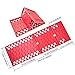 Jeremywell All-Weather Foldable Auto Traction Mat Tire Grip Aid, Car Escape, Emergency Off Road Traction Tool, Work for Snow, Ice, Mud, and Sand (2-Pack)