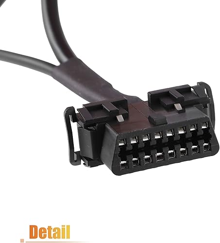 Miniatura 5 de X AUTOHAUX Cable de derivación de puerta de enlace de seguridad, adaptador de herramienta de diagnóstico, cable conector para Dodge para RAM 1500