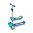 Jetson Cocomelon 2-in-1 3-Wheel Kick Scooter, Foldable and Detachable Seat, Seat Supports Weight Up to 55 lbs, Scooter: Up to 90 lbs, Ages 3+, JSCM3W-BLU