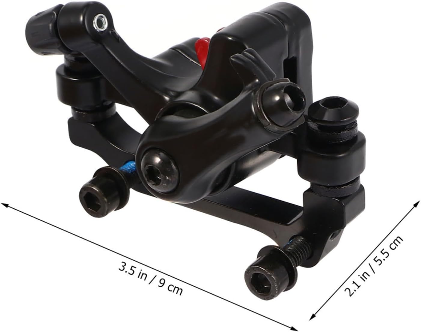 POPETPOP Mountain Bike Disc Brake Set Mechanical Caliper Aluminum Alloy Cycling Brakes for Road and Mountain Bikes Includes Installation Accessories Suitable for Outdoor Cycling