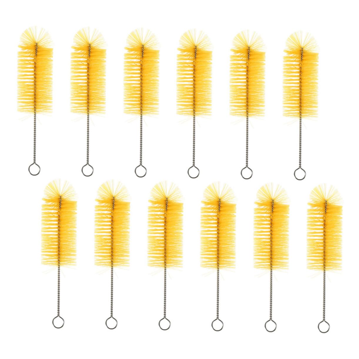 GLEAVI 48pezzi Spazzole Per Bottiglie Multi- Spazzole Per Bottiglie Inossidabile e Silicone Per Utensili
