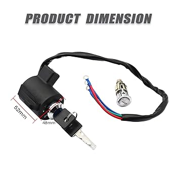 GXARTS Ignition Switch Lock Set Compatible with Harley