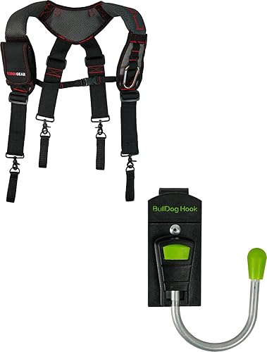 KUNN Correa de herramientas y funda de herramientas para taladro, funda de taladro inalámbrica/gancho individual