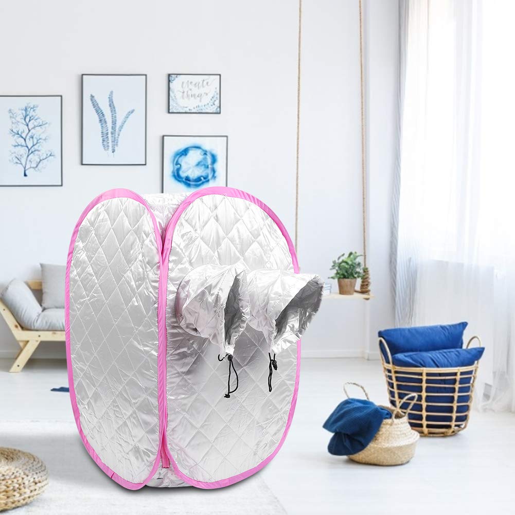 XHTLLO Portable Folding Foot Bath Sauna Box Nylon Steaming Foot Bucket for Home Use