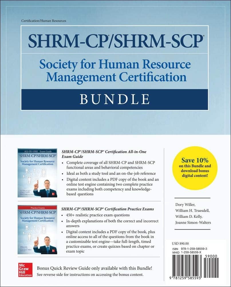 SHRM-CP/SHRM-SCP Certification Bundle (All-In-One)