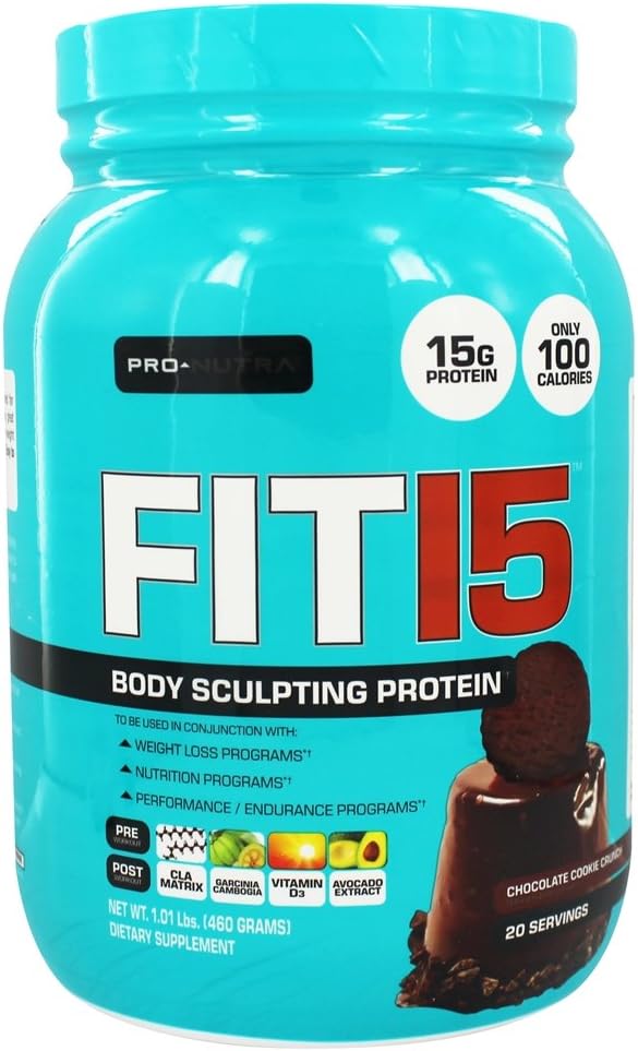 Pro Nutra -Nutra Fit 15, Chocolate Cookie Crunch, 1.15 lb