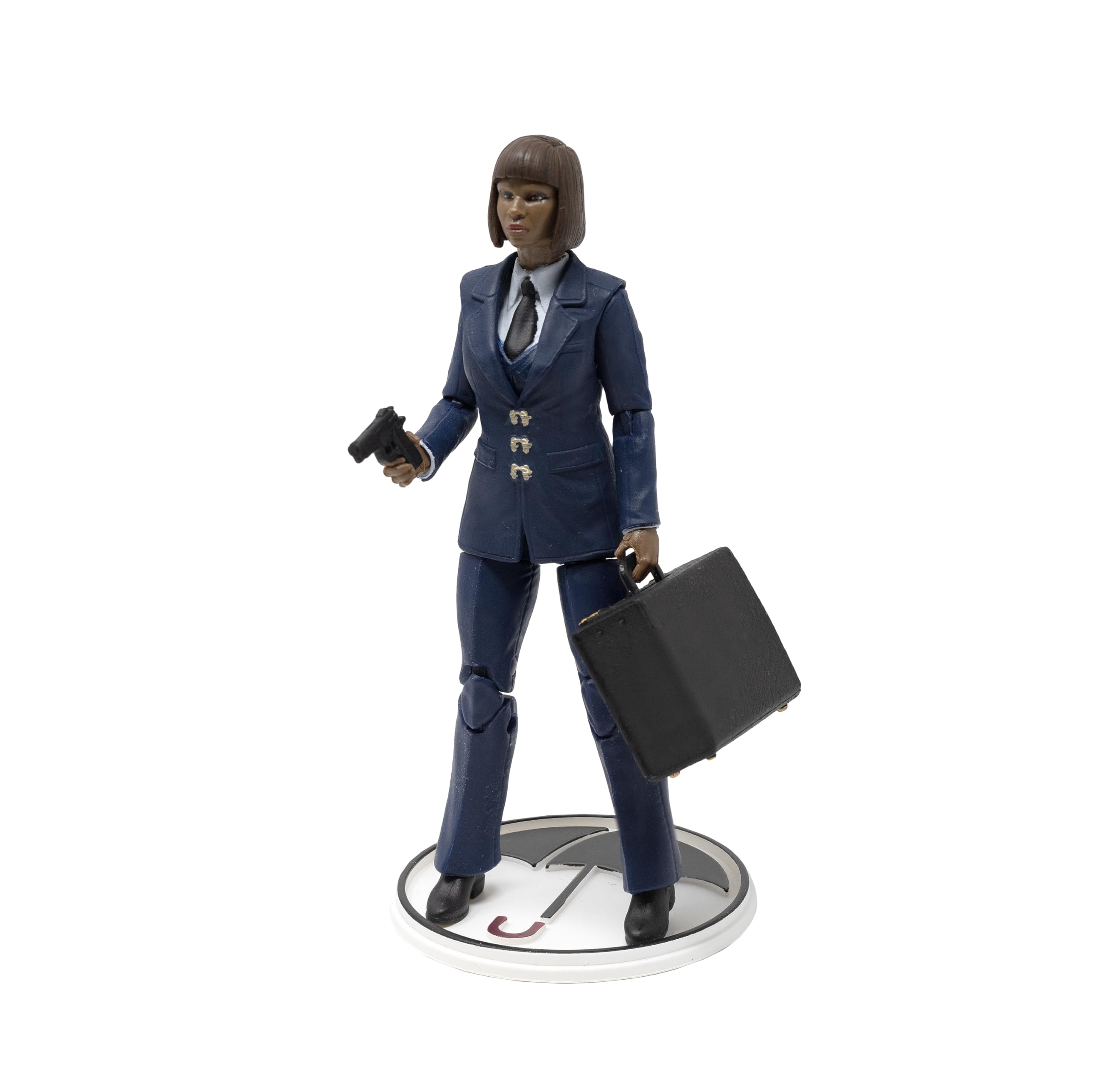 Boss Fight Studio The Umbrella Academy Cha-Cha Action Figure – H.A.C.K.S. Compatible, Highly Articulated Collectible & Customizable Figurine with