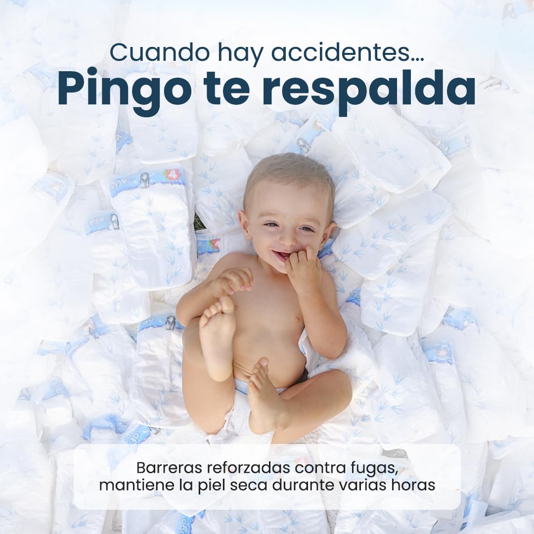 Pingo Pañales Couches - Culotte écologiques taille 6 26 unités