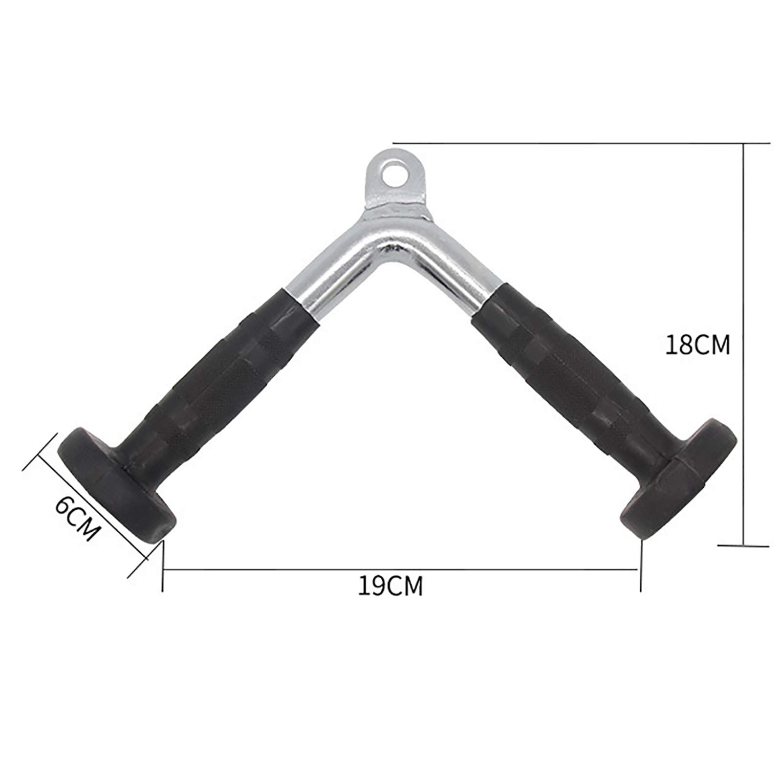 ケーブルアタッチメント 楽天市場】GYMWAY ジムウェイ トライセップVバー30cm ケーブル