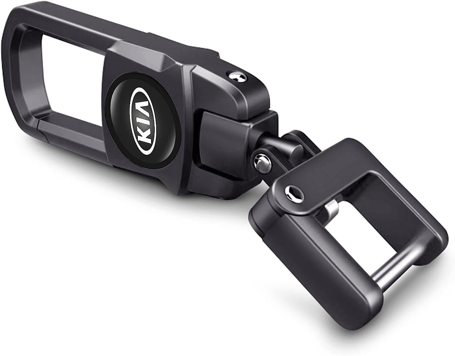 Contacts Heavy-Duty Stainless Steel Car Keychain – Compatible with Sportage, Sorento, Ceed, Stonic, Rio – Premium Metal Key Holder for Car Keys, Durable Key Ring Accessory