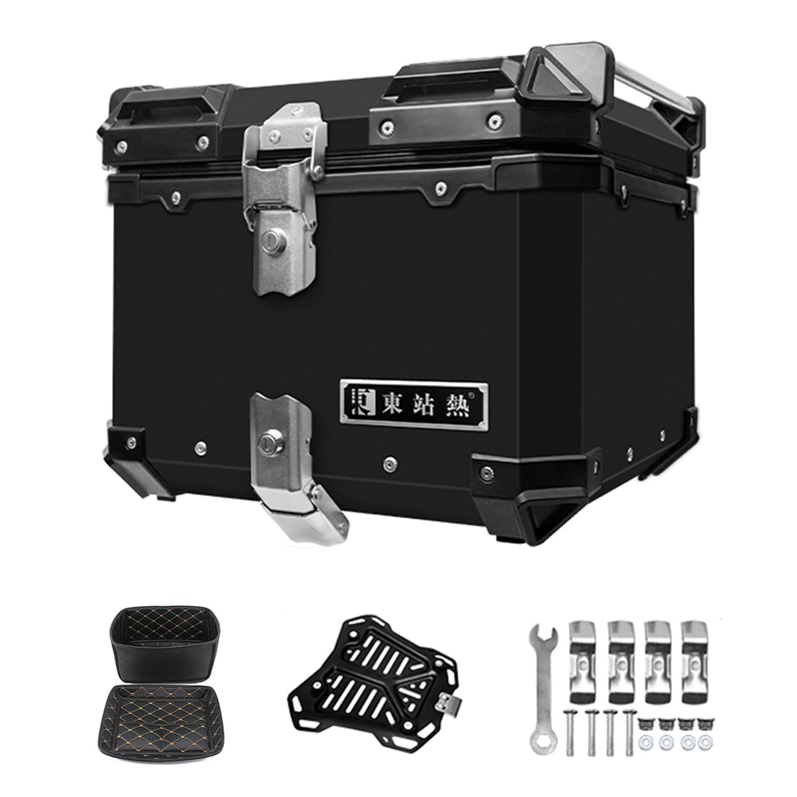Top case moto 55L universel pour ne plus porter vos casques à la main