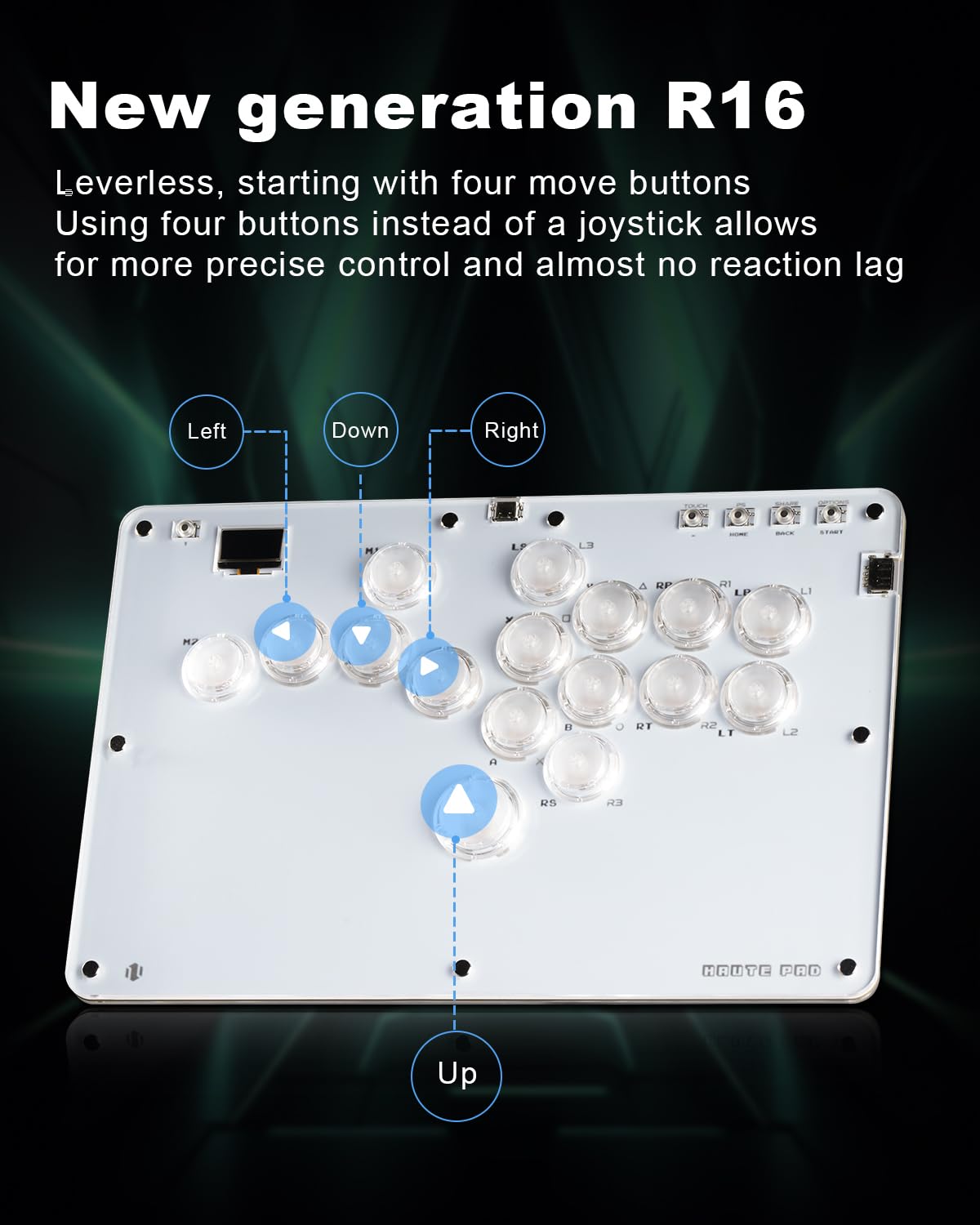 ONEED Haute42 Leverless Controller Arcade Stick R16: Barbados | Ubuy