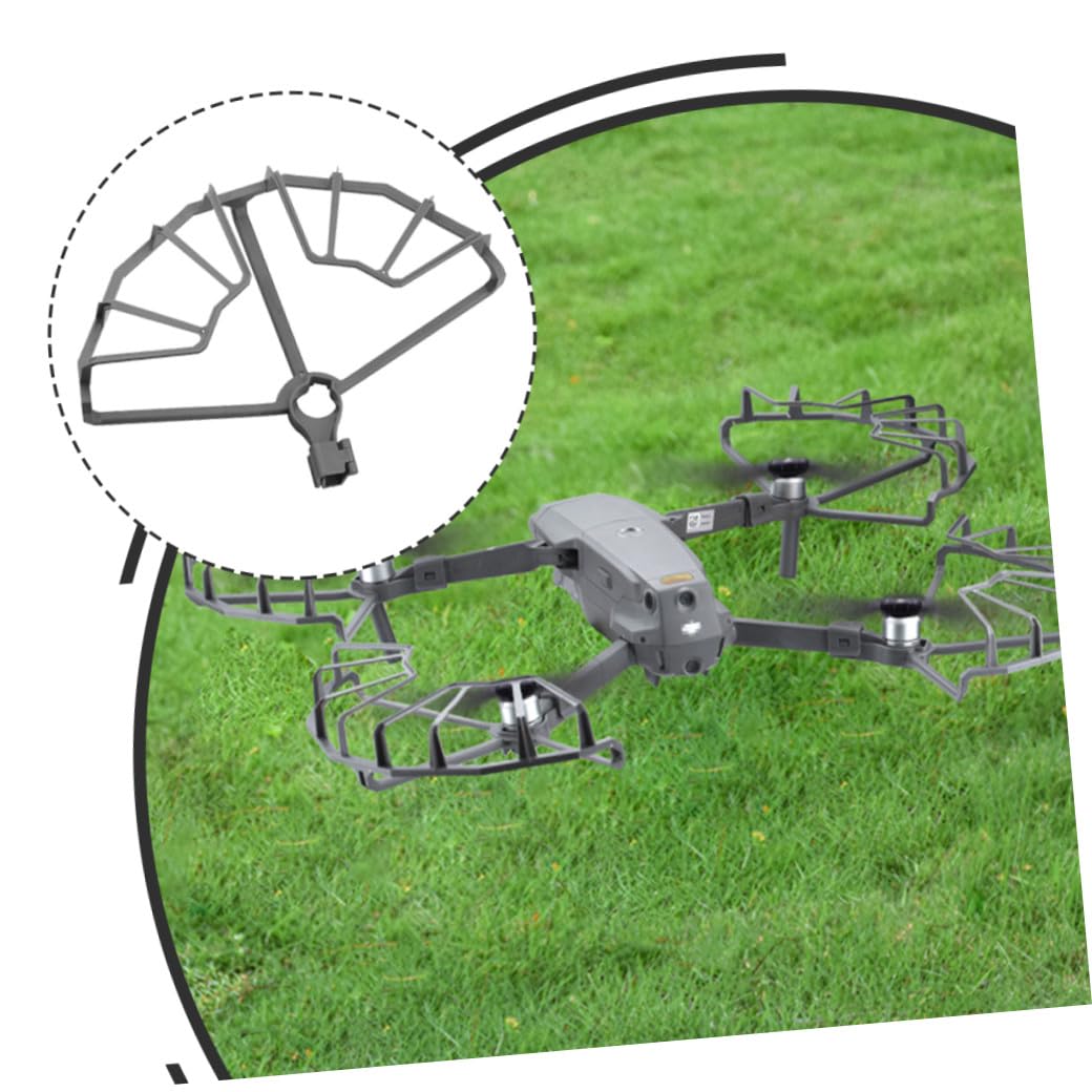 Mipcase 4 Piezas Protector de Hélices para Drones Zoom de Colisión Instalación Anillo Protector Semicerrado Accesorio de Seguridad para Drones