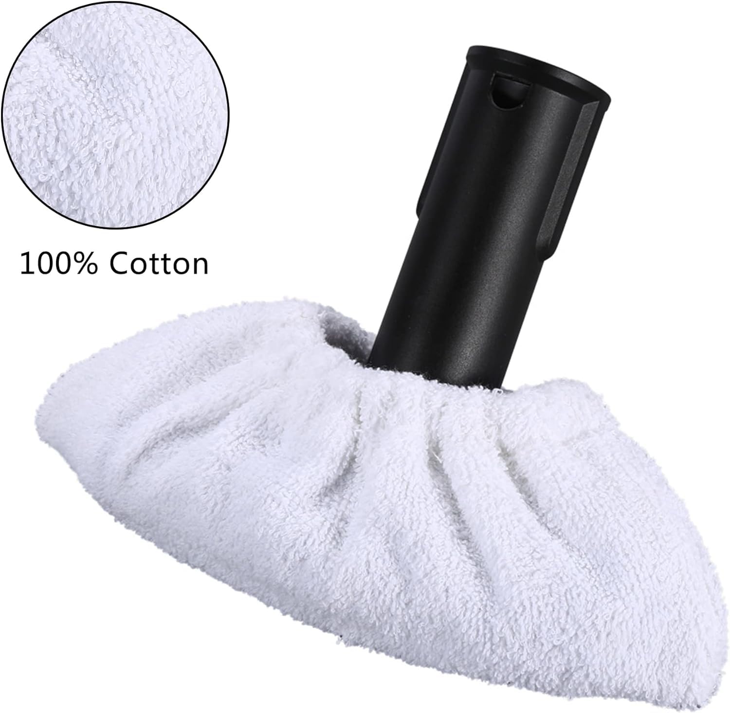 Panni Di Ricambio Per Pulitore A Vapore - 4 Pezzi - Microfibra Lavabile - Compatibile Con Karcher E Altri Modelli - Foto 4