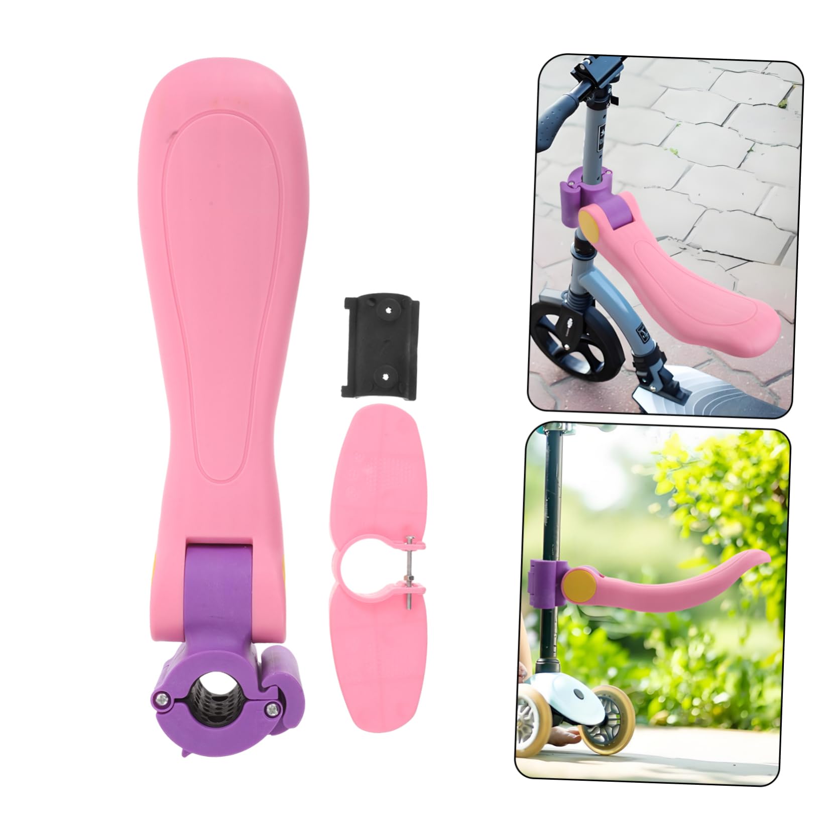 SUPVOX Siège de Trottinette pour Garçon et Filles Détachable en Plastique Portable, Accessoire pour Trottinette Outdoor et Travel, Selle Rose Confortable et Pratique Couleur Aléatoire