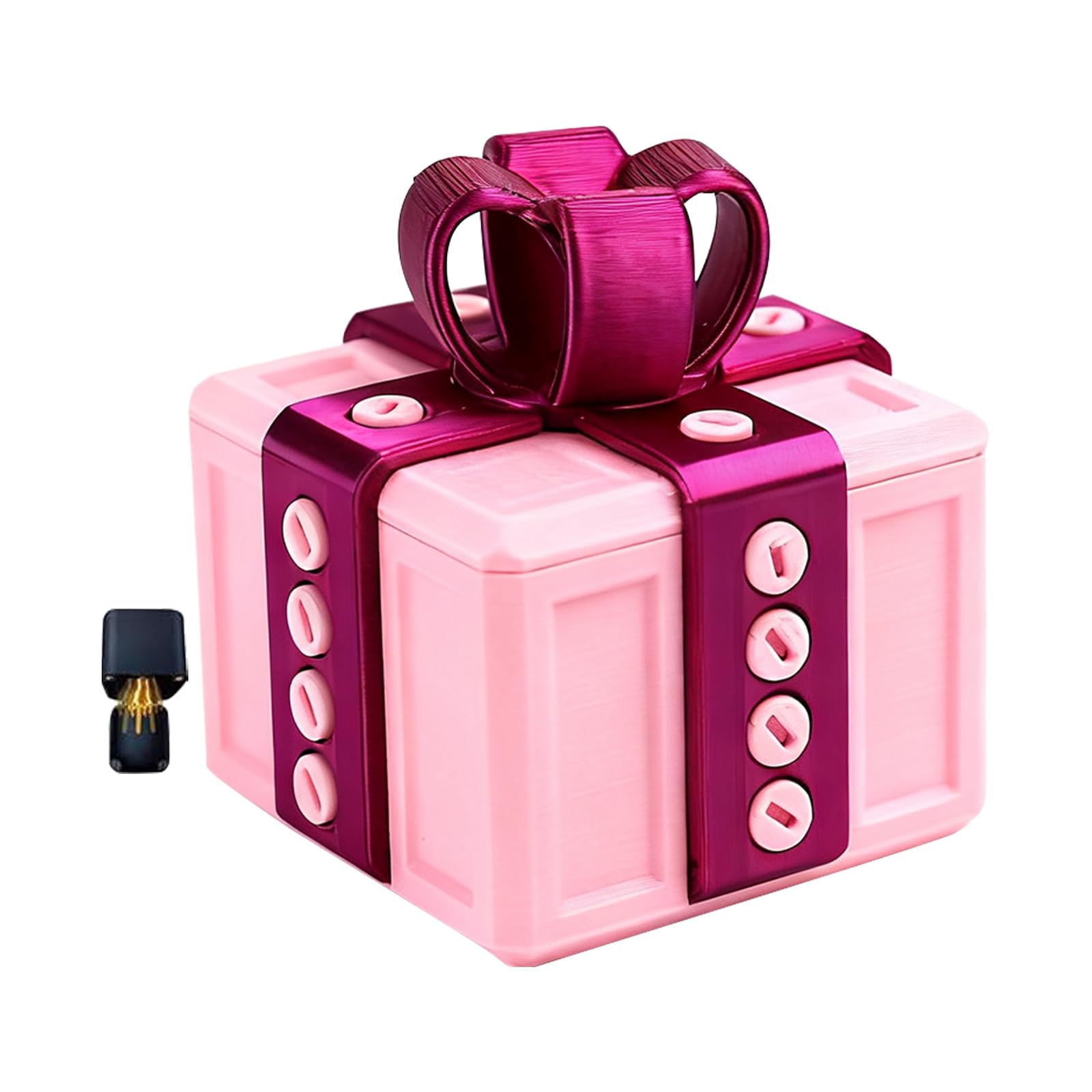 Middle Finger Surprise Gift Box, Prank Gift Box, Annoying Funny 3D Printed Screw Gifts Boxes, Annoying Present Boxes with Middle Finger, Interactive Tabletop Ornament with Surprise Gag for Christmas — image 1