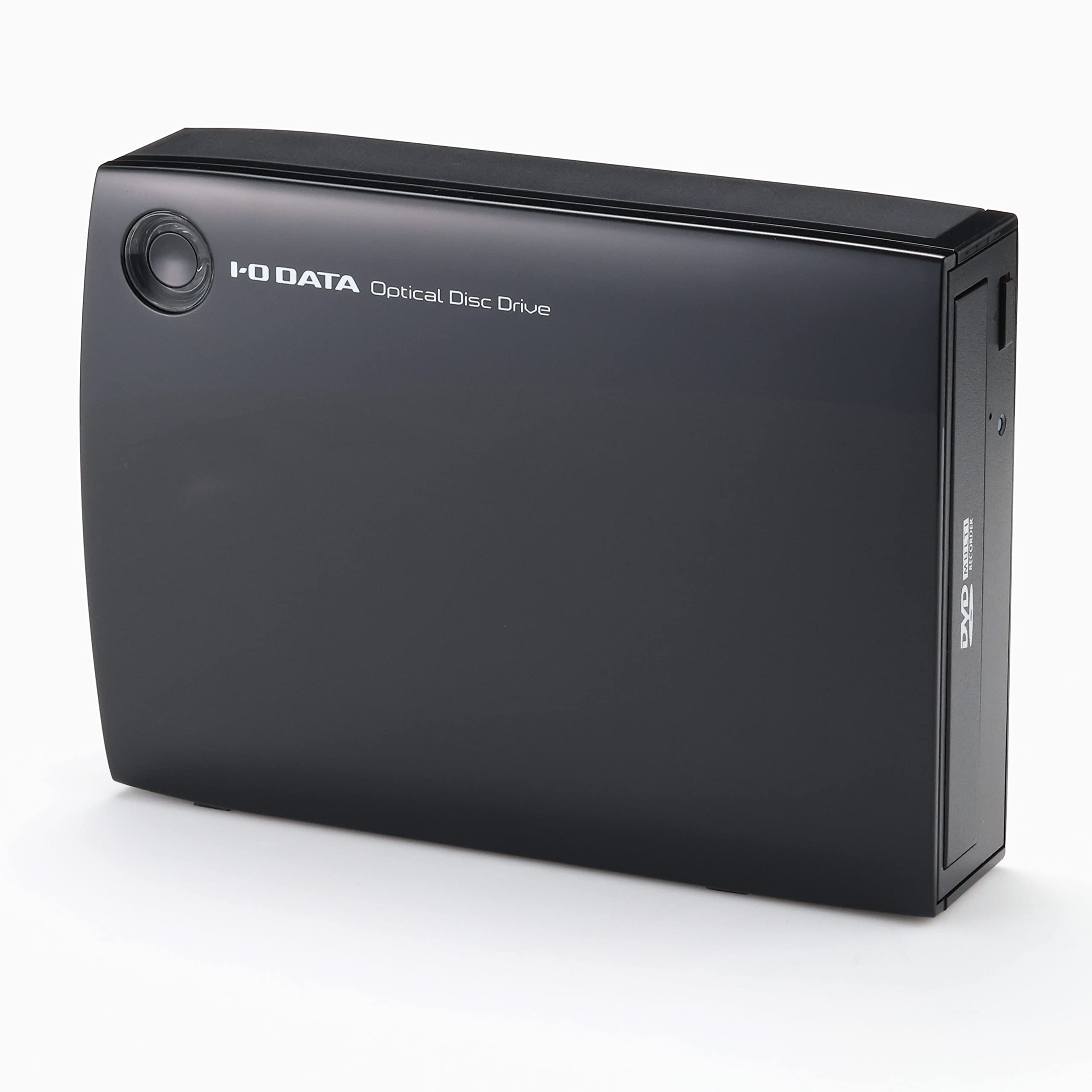 I-O Data DVR-UT24EZ DVD Super Multi DL Noir Lecteur de disques optiques - Lecteurs de disques optiques (Noir, Plateau, Verticale/Horizontale, PC de Bureau/PC Portable, DVD Super Multi DL, USB 3.0)