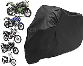 Capa de Cobrir Moto em Couro Protetora Impermeável Anti-uv (BROS)