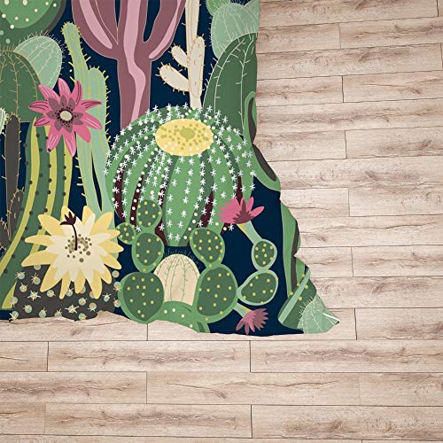 Funda de edredón de matrimonio con cactus para un dormitorio fresco y acogedor 6