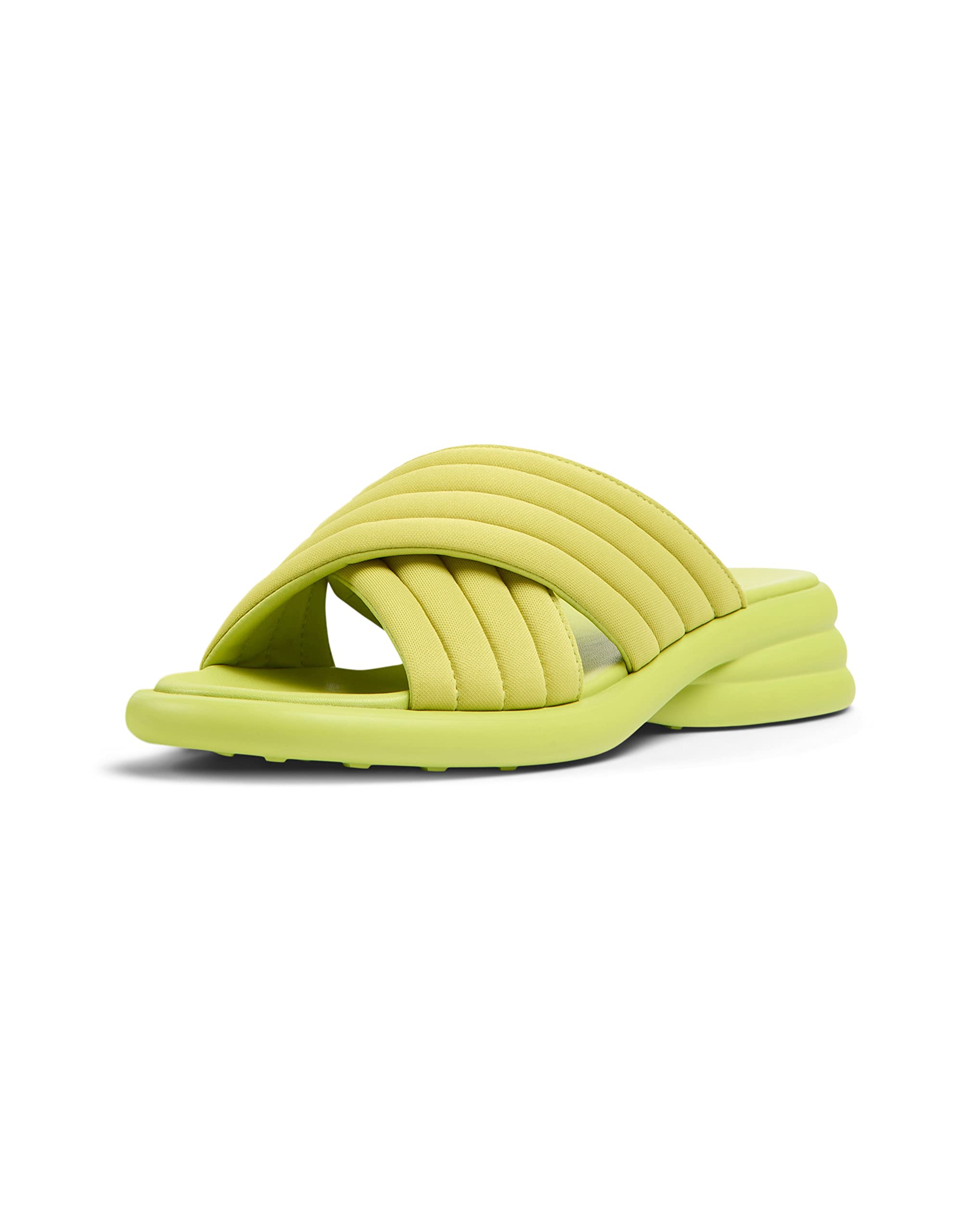 Camper Women's Spiro K201539 Heeled Sandals, Green 003, 7 UK