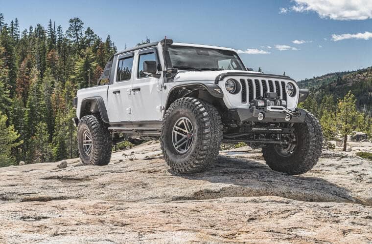 Rainguard Aerodynamic Tape-On Smoke Acrylic fits Wrangler JL 2018