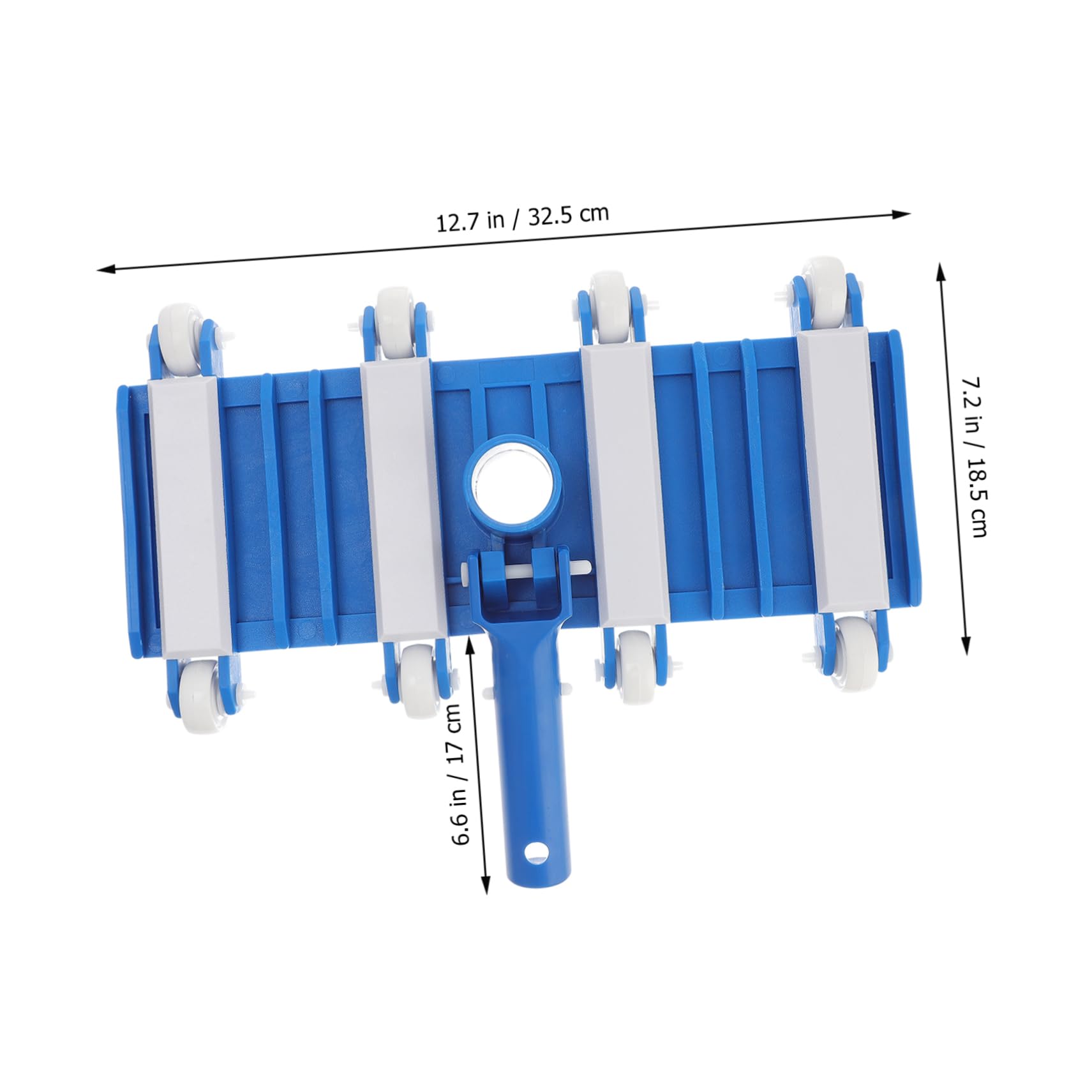 Yardwe Cabezal De Succión De Piscina Manual Con Limpiador, Piezas De Vacío, Cepillo Para Aspiradora De Mano y Cabezal De Limpieza Abdominales