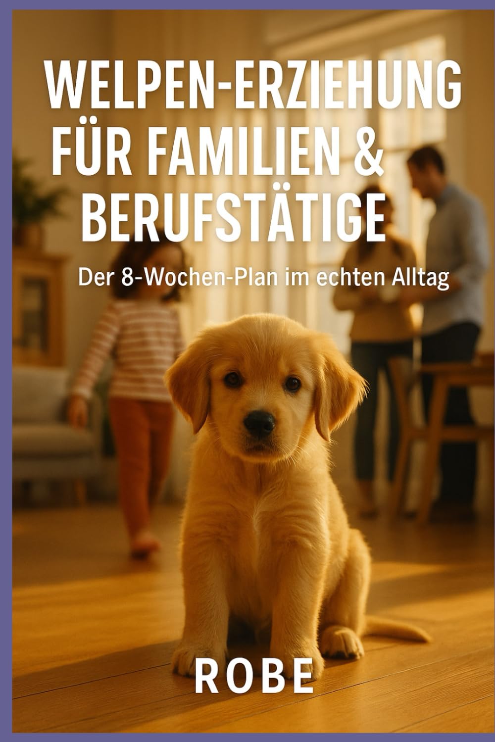 Welpen-Erziehung für Familien und Berufstätige: Der 8-Wochen-Plan im echten Alltag – entspannt, alltagstauglich, ohne Stress Autor: Robe