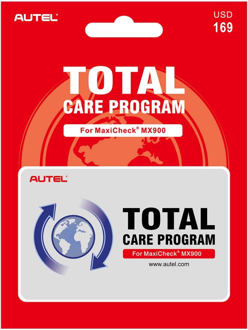 Autel MaxiCheck MX900 1-Year Update Service, Total Care Program (TCP) Card, One Year Software Subscription & Warranty for Diagnostic Scanner Bi Directional Tool