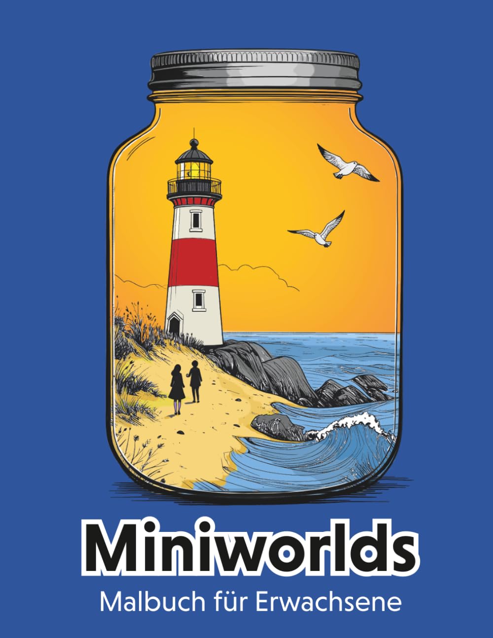 Miniworld: Malbuch für Erwachsene