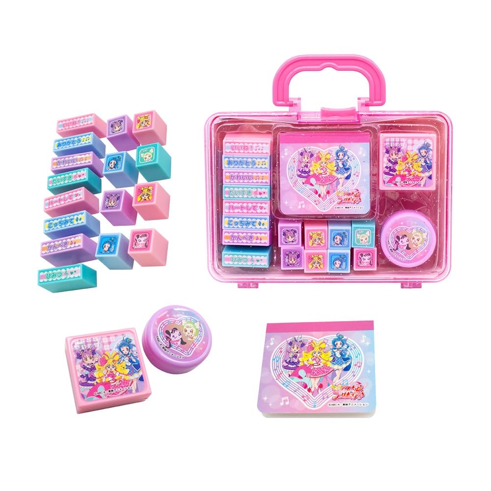 Amazon | 丸昌(Marusho) キミとアイドルプリキュア スタンプメモセット