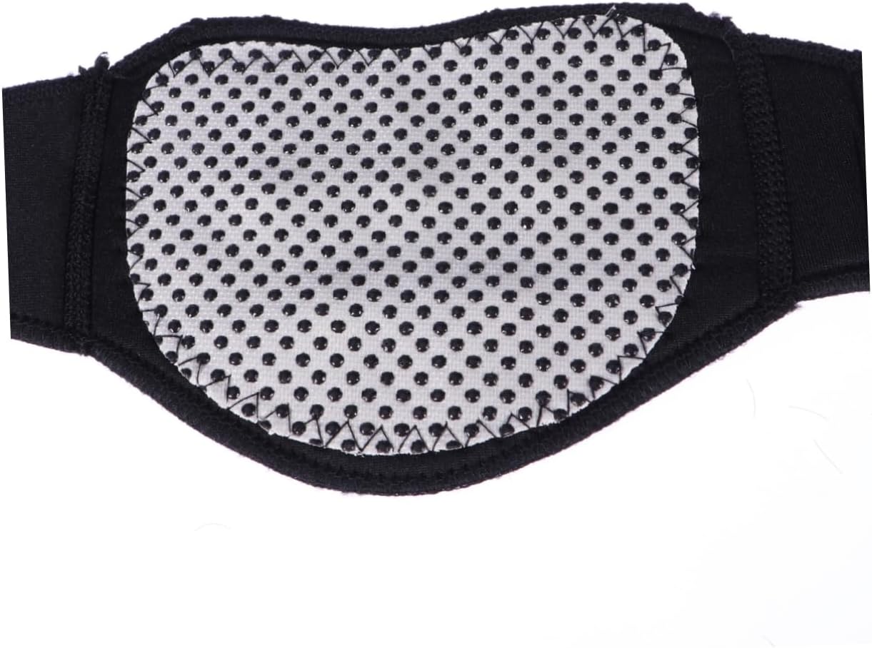 Tourmaline Magnetic Neck Brace Self-Heating Cervical Support for and Breathable Design for Daily Use Travel and Office Black