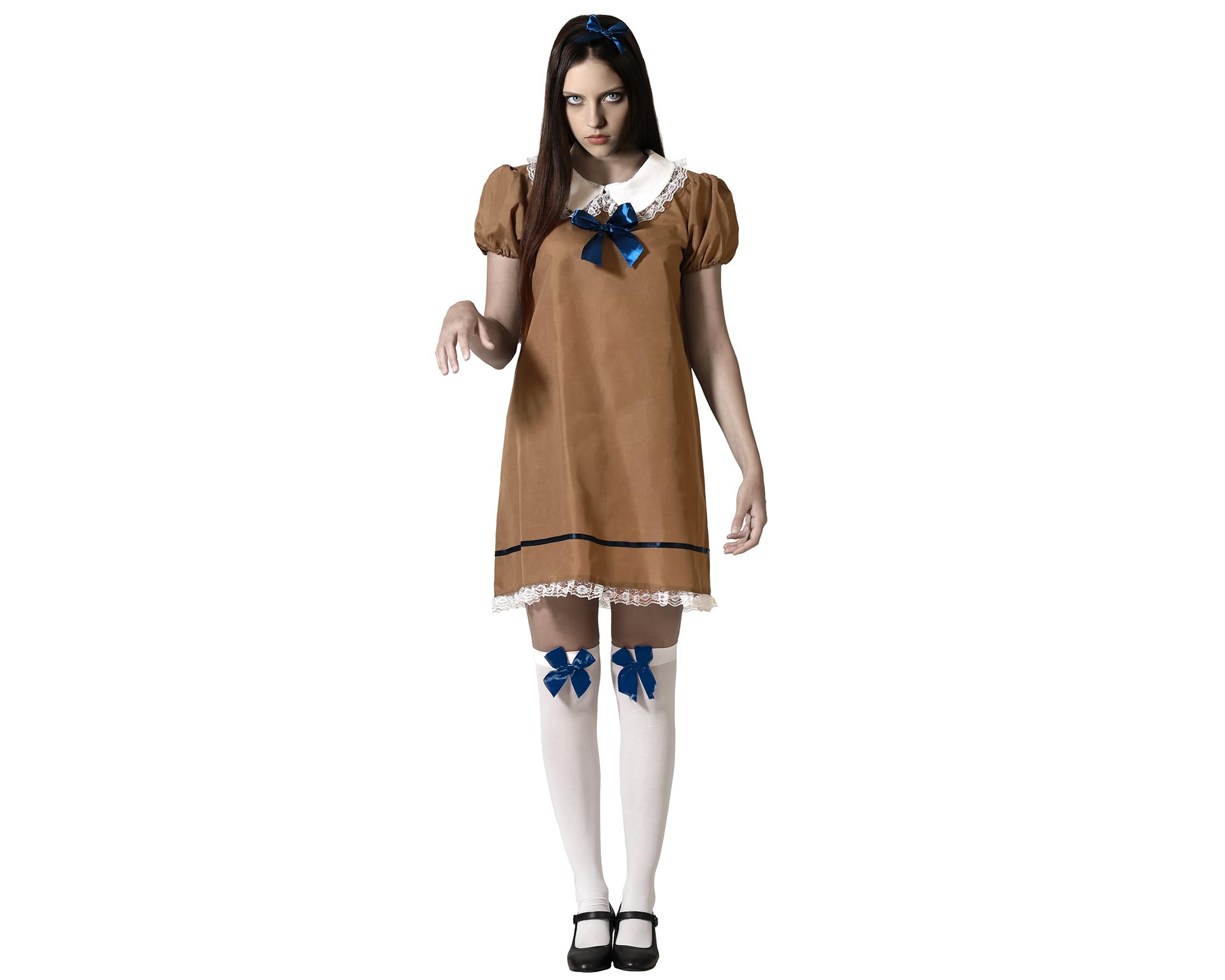Atosa costume doll halloween dress brown woman adult xl