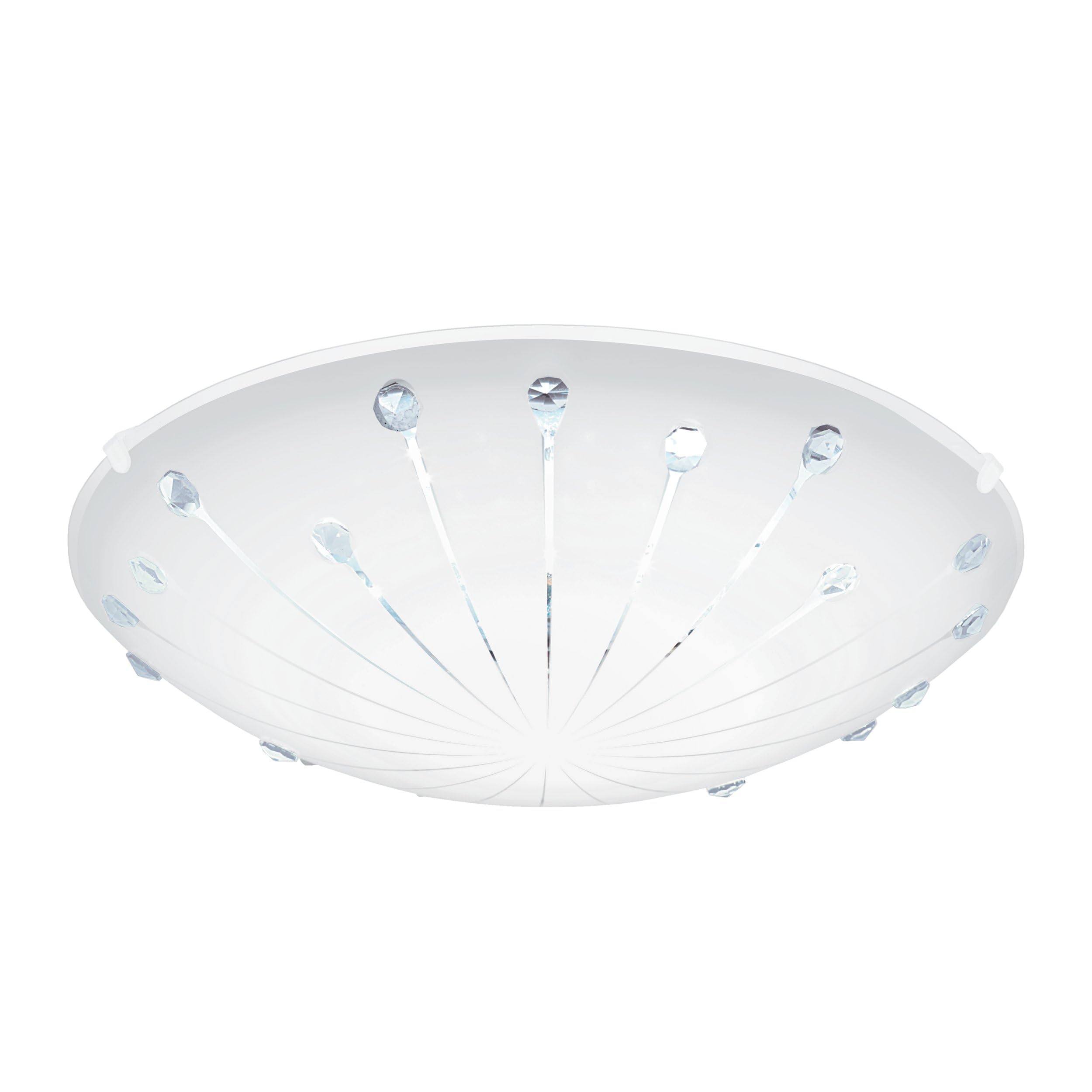 Eglo LED Ceiling Light Margitta 1, Single-Flame Classic Ceiling lamp