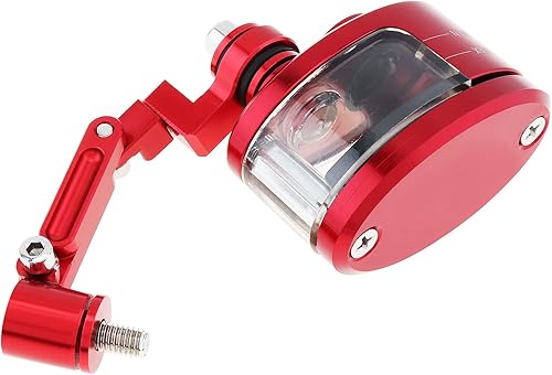 Miniatura 6 de Copa universal del depósito de aceite líquido del cilindro del embrague del freno de la motocicleta (rojo)