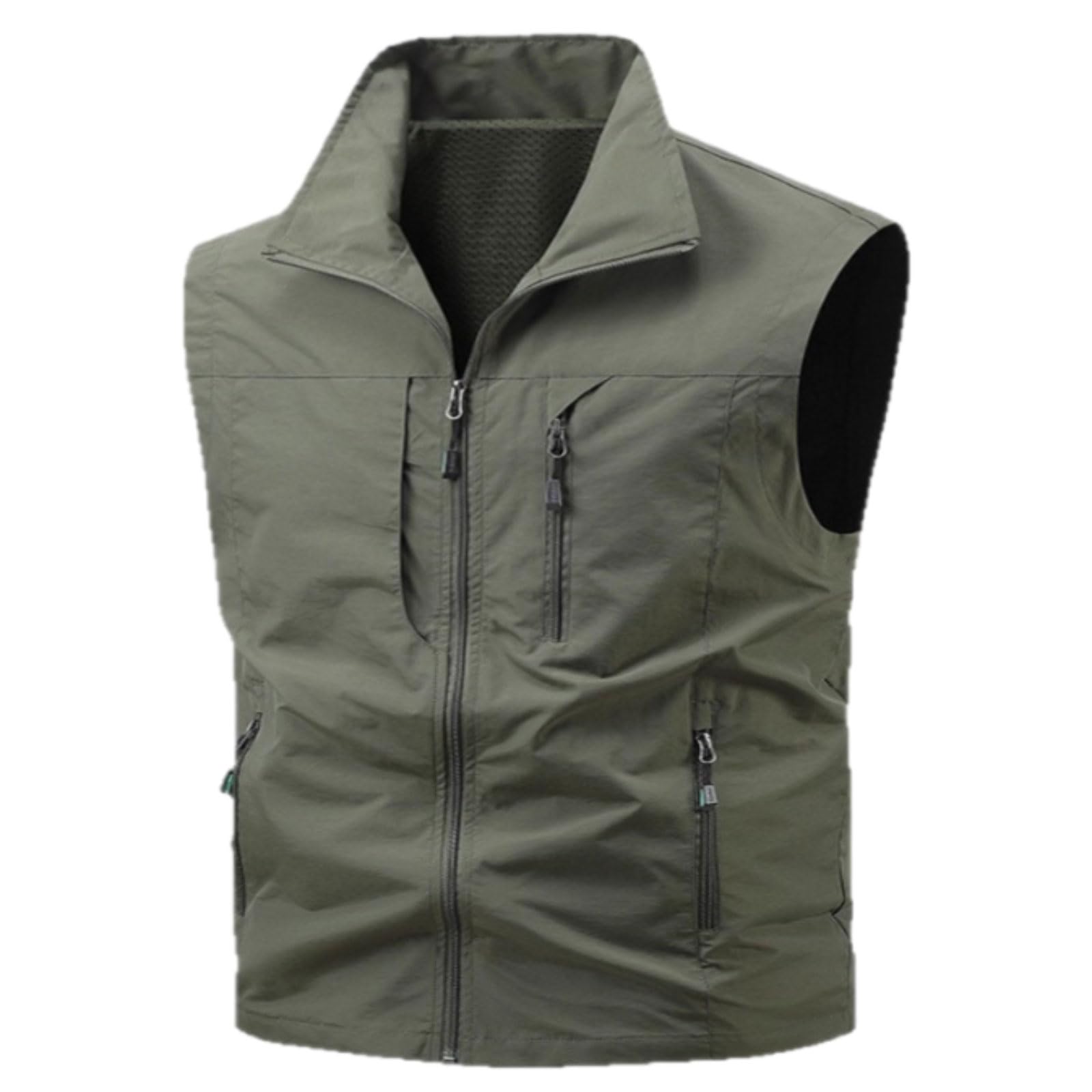 Gilet de pêche mixte respirant et étanche pour randonnée